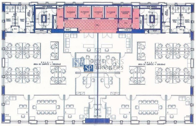 Imagem Sala Comercial à Venda ou Locação, 304 m² em Vila Olímpia - São Paulo Imagem Sala Comercial à Venda ou Locação, 304 m² em Vila Olímpia - São Paulo