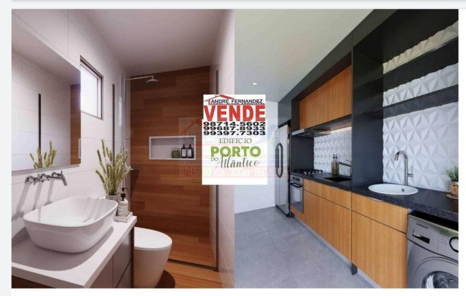 Imagem Apartamento com 3 Quartos para Alugar, 75 m² em Bairro Novo - Olinda