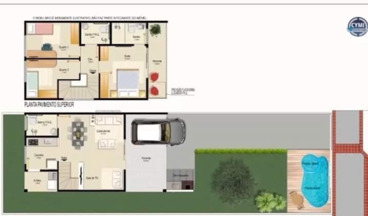 Imagem Casa com 3 Quartos à Venda, 92 m² em Aeroporto Imagem Casa com 3 Quartos à Venda, 92 m² em Aeroporto