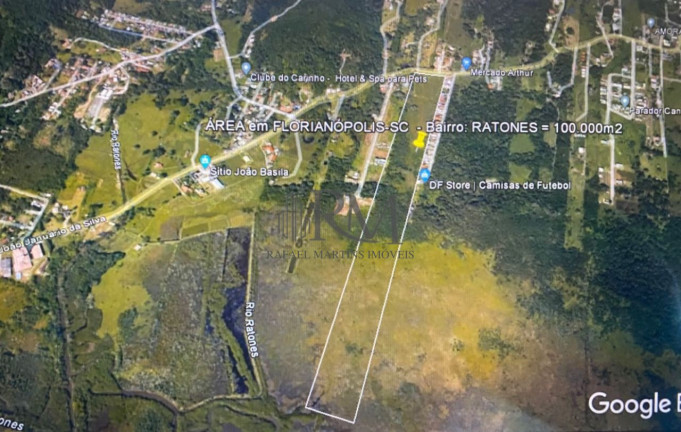 Imagem Terreno à Venda, 1.000.000 m² em Ratones - Florianópolis Imagem Terreno à Venda, 1.000.000 m² em Ratones - Florianópolis