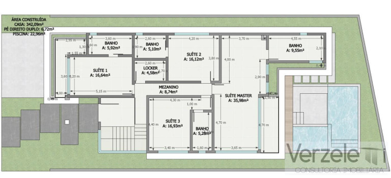 Imagem Casa com 4 Quartos à Venda, 371 m² em Jardim Dourado - Porto Belo