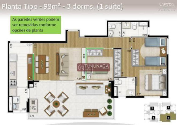 Imagem Apartamento com 3 Quartos à Venda, 100 m² em Vila Mariana - São Paulo Imagem Apartamento com 3 Quartos à Venda, 100 m² em Vila Mariana - São Paulo
