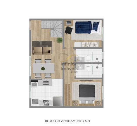 Imagem Cobertura com 2 Quartos à Venda, 103 m² em Paquetá - Belo Horizonte Imagem Cobertura com 2 Quartos à Venda, 103 m² em Paquetá - Belo Horizonte