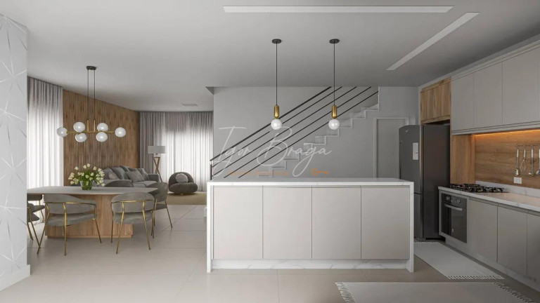 Imagem Casa de Condomínio com 4 Quartos à Venda, 143 m² em São Braz - Curitiba Imagem Casa de Condomínio com 4 Quartos à Venda, 143 m² em São Braz - Curitiba