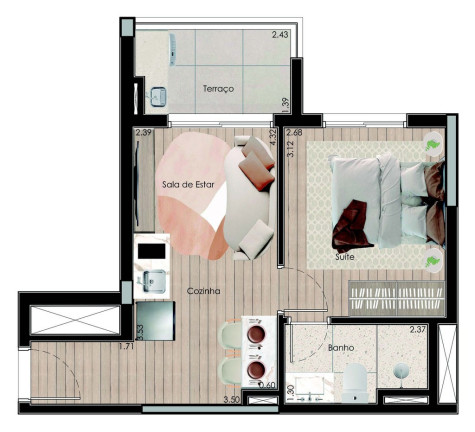 Imagem Imóvel com 1 Quarto à Venda, 31 m² em Saúde - São Paulo Imagem Imóvel com 1 Quarto à Venda, 31 m² em Saúde - São Paulo