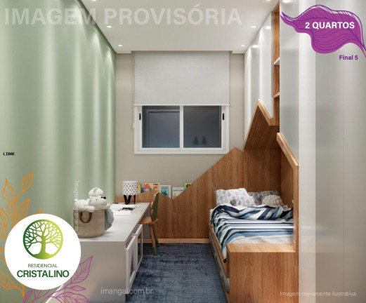 Imagem Apartamento com 2 Quartos à Venda, 38 m² em Parque Das Paineiras - São Paulo
