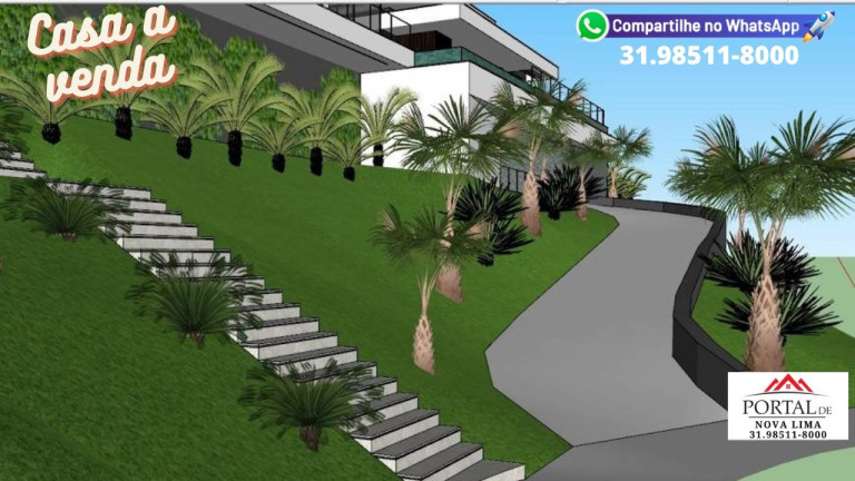 Imagem Casa com 4 Quartos à Venda, 580 m² em Quintas Do Sol - Nova Lima