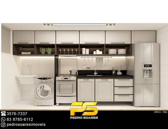 Imagem Apartamento com 1 Quarto à Venda, 43 m² em Jardim Cidade Universitária - João Pessoa Imagem Apartamento com 1 Quarto à Venda, 43 m² em Jardim Cidade Universitária - João Pessoa