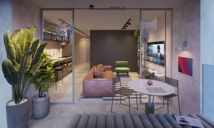 Imagem Apartamento com 1 Quarto à Venda, 77 m² em Humaitá - Rio De Janeiro