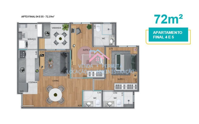 Imagem Apartamento com 2 Quartos à Venda, 72 m² em Parque Da Represa - Jundiaí Imagem Apartamento com 2 Quartos à Venda, 72 m² em Parque Da Represa - Jundiaí