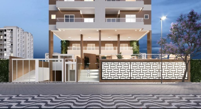 Imagem Apartamento com 2 Quartos à Venda, 72 m² em Vila Guilhermina - Praia Grande