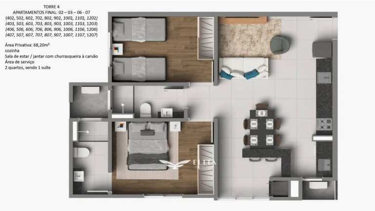 Imagem Apartamento com 2 Quartos à Venda, 62 m² em Nossa Senhora Da Paz - Balneário Piçarras Imagem Apartamento com 2 Quartos à Venda, 62 m² em Nossa Senhora Da Paz - Balneário Piçarras