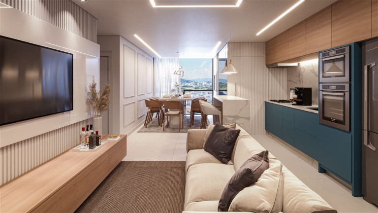 Imagem Apartamento com 2 Quartos à Venda, 81 m² em Rio Pequeno - Camboriú