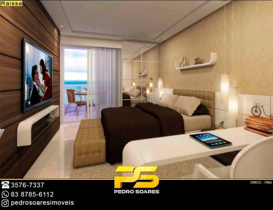 Imagem Apartamento com 4 Quartos à Venda, 127 m² em Altiplano Cabo Branco - João Pessoa