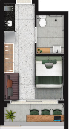 Imagem Apartamento com 1 Quarto à Venda, 27 m² em Moema - São Paulo Imagem Apartamento com 1 Quarto à Venda, 27 m² em Moema - São Paulo