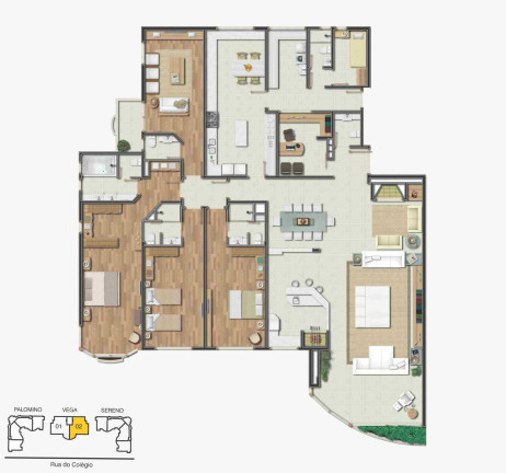 Imagem Apartamento com 3 Quartos à Venda, 144 m² em Centro - Gramado