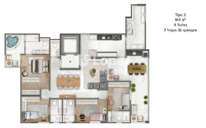 Imagem Apartamento com 3 Quartos à Venda, 128 m² em Ponta Da Praia - Santos