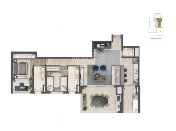 Imagem Apartamento com 3 Quartos à Venda, 110 m² em Brooklin - São Paulo Imagem Apartamento com 3 Quartos à Venda, 110 m² em Brooklin - São Paulo