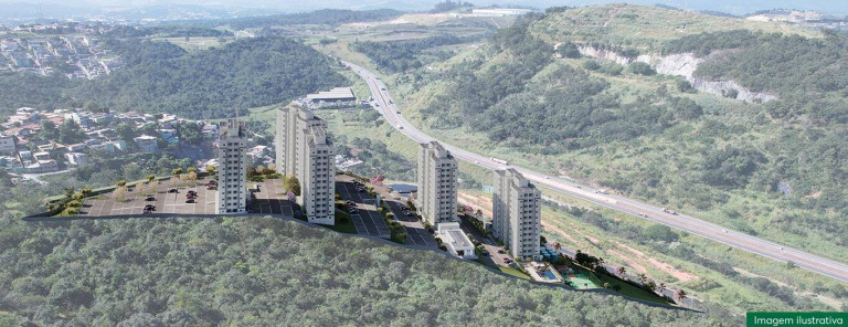 Imagem Apartamento com 2 Quartos à Venda, 45 m² em Cachoeira - Betim