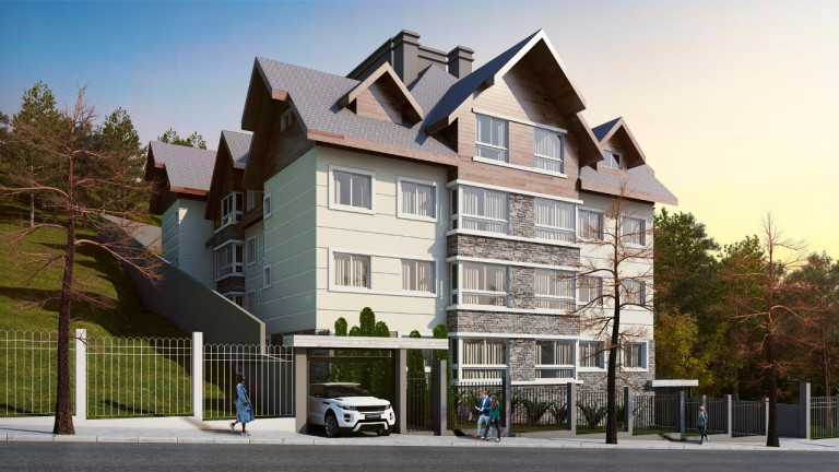 Imagem Apartamento com 2 Quartos à Venda, 64 m² em Floresta - Gramado Imagem Apartamento com 2 Quartos à Venda, 64 m² em Floresta - Gramado