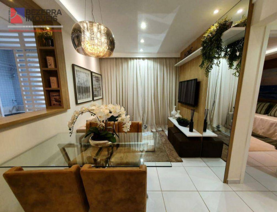 Imagem Apartamento com 2 Quartos à Venda, 45 m² em Pajuçara - Natal