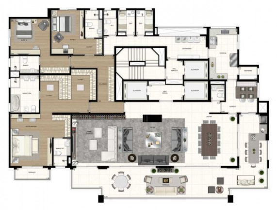 Imagem Apartamento com 4 Quartos à Venda, 403 m² em Moema - São Paulo Imagem Apartamento com 4 Quartos à Venda, 403 m² em Moema - São Paulo