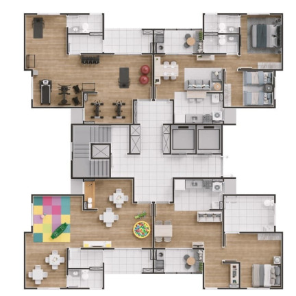 Imagem Imóvel com 1 Quarto à Venda, 55 m² em Jardim Do Bosque - Hortolândia Imagem Imóvel com 1 Quarto à Venda, 55 m² em Jardim Do Bosque - Hortolândia