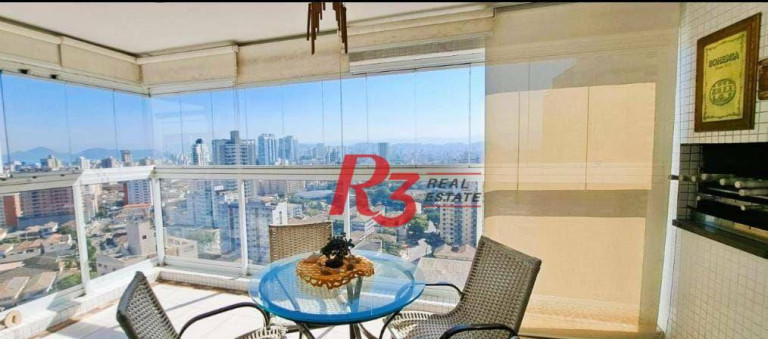 Apartamento com 3 Quartos à Venda, 111 m² em Ponta Da Praia - Santos