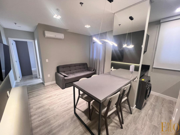 Imagem Apartamento com 1 Quarto para Alugar ou Temporada, 40 m² em Meia Praia - Itapema