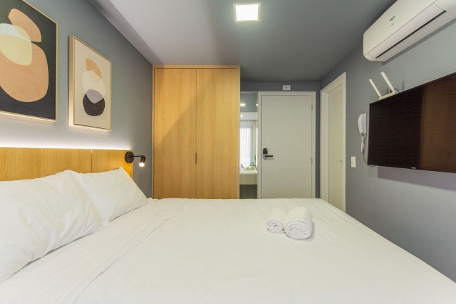 Imagem Apartamento com 1 Quarto para Alugar, 17 m² em Prado Velho - Curitiba