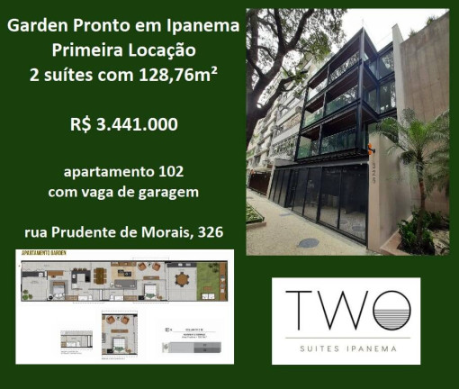 Imagem Apartamento com 2 Quartos à Venda, 94 m² em Ipanema - Rio De Janeiro Imagem Apartamento com 2 Quartos à Venda, 94 m² em Ipanema - Rio De Janeiro