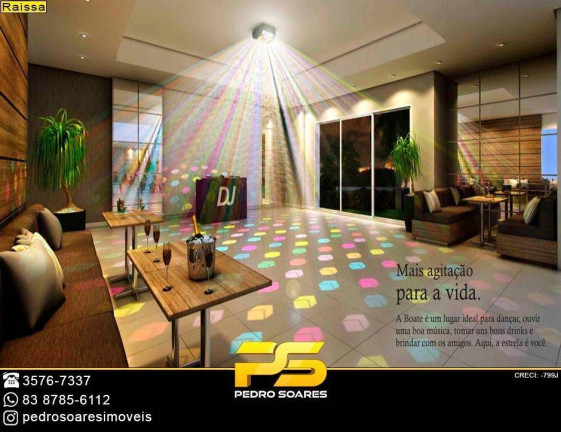 Apartamento com 4 Quartos à Venda, 127 m² em Altiplano Cabo Branco - João Pessoa
