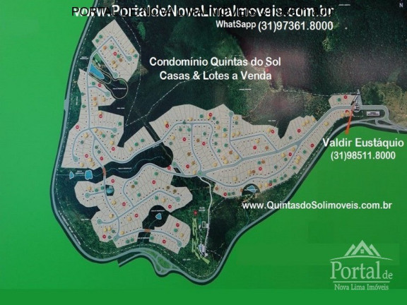 Imagem Terreno à Venda, 1.380 m² em Quintas Do Sol - Nova Lima