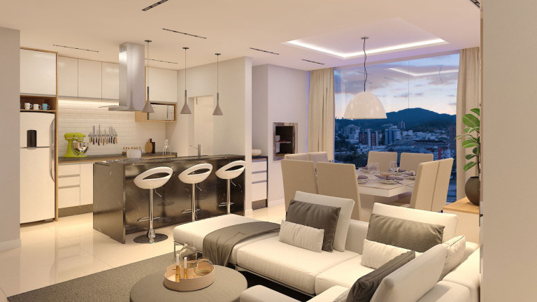 Imagem Apartamento com 3 Quartos à Venda, 107 m² em América - Joinville