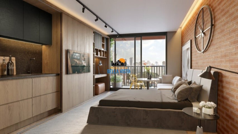 Imagem Apartamento com 1 Quarto à Venda, em Pinheiros - São Paulo Imagem Apartamento com 1 Quarto à Venda, em Pinheiros - São Paulo