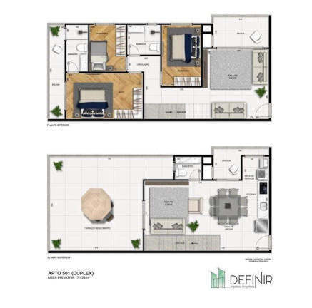 Imagem Apartamento com 3 Quartos à Venda, 230 m² em Pedro Moro - São José Dos Pinhais