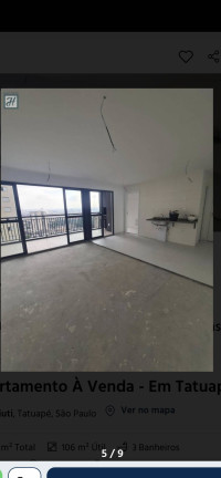 Apartamento com 3 Quartos à Venda, 106 m² em Tatuapé - São Paulo