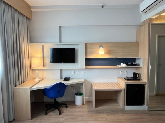 Imagem Apartamento com 1 Quarto para Alugar, 25 m² em Gonzaga - Santos