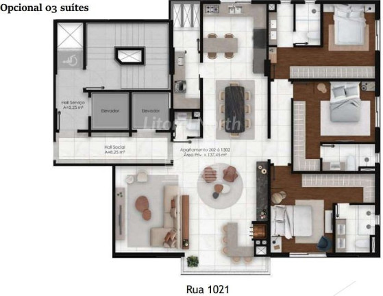 Imagem Apartamento com 3 Quartos à Venda, 137 m² em Centro - Balneário Camboriú Imagem Apartamento com 3 Quartos à Venda, 137 m² em Centro - Balneário Camboriú