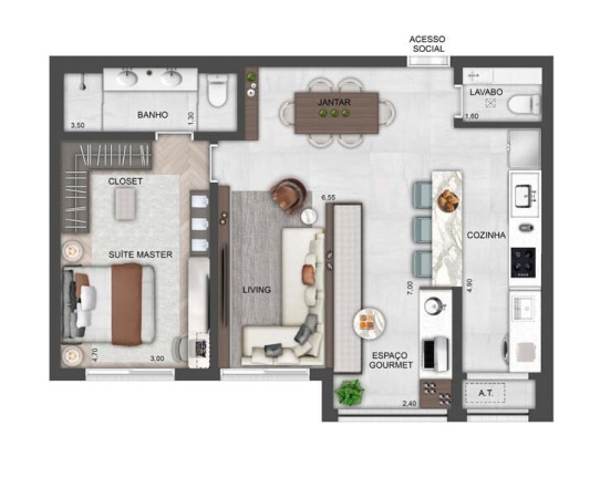 Imagem Apartamento com 3 Quartos à Venda, 185 m² em Brooklin Paulista - São Paulo Imagem Apartamento com 3 Quartos à Venda, 185 m² em Brooklin Paulista - São Paulo