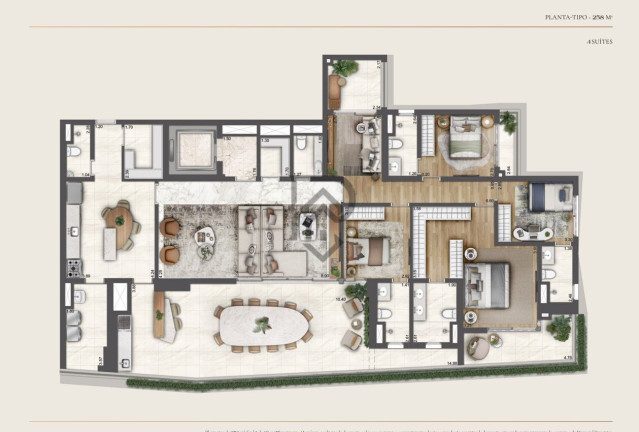 Imagem Apartamento com 4 Quartos à Venda, 258 m² em Paraíso - São Paulo Imagem Apartamento com 4 Quartos à Venda, 258 m² em Paraíso - São Paulo
