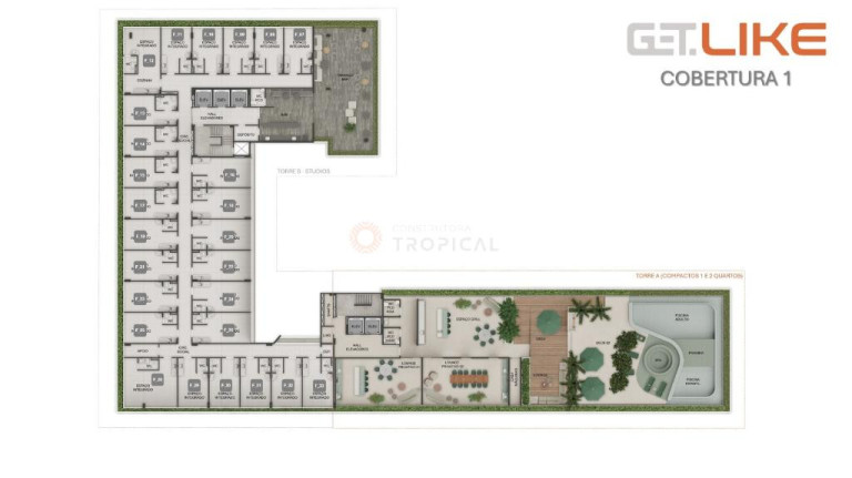 Imagem Apartamento com 1 Quarto à Venda, 34 m² em Cabo Branco - João Pessoa Imagem Apartamento com 1 Quarto à Venda, 34 m² em Cabo Branco - João Pessoa