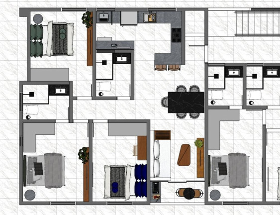 Imagem Apartamento com 3 Quartos à Venda, 76 m² em Bessa - João Pessoa Imagem Apartamento com 3 Quartos à Venda, 76 m² em Bessa - João Pessoa