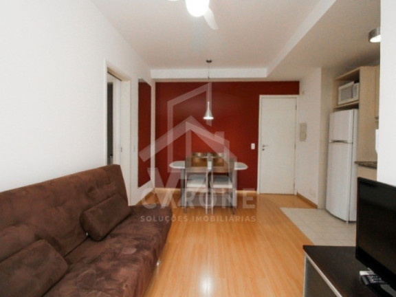 Imagem Apartamento com 1 Quarto para Alugar, 45 m² em Brooklin Paulista - São Paulo