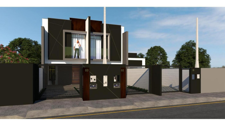 Imagem Casa com 3 Quartos à Venda, 128 m² em Saguaçu - Joinville