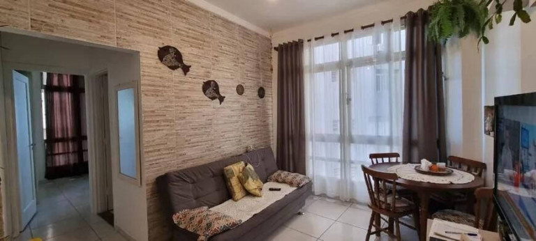 Imagem Apartamento com 1 Quarto à Venda, 58 m² em Itararé - São Vicente Imagem Apartamento com 1 Quarto à Venda, 58 m² em Itararé - São Vicente
