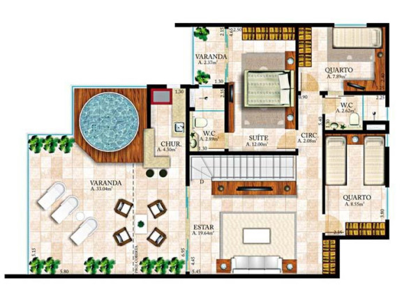 Imagem Apartamento com 5 Quartos à Venda, 215 m² em Porto Das Dunas - Aquiraz Imagem Apartamento com 5 Quartos à Venda, 215 m² em Porto Das Dunas - Aquiraz