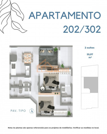 Imagem Apartamento com 2 Quartos à Venda, 51 m² em Aeroclube - João Pessoa