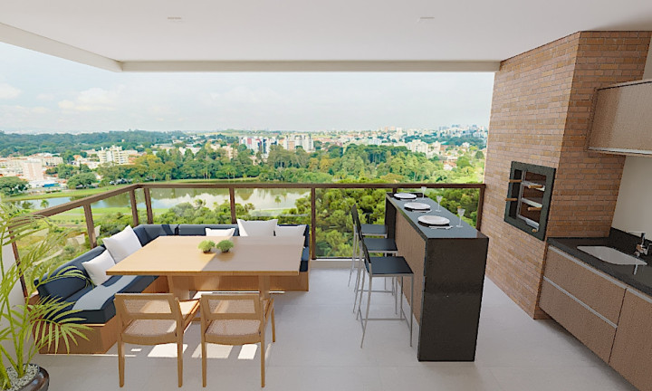 Imagem Apartamento com 3 Quartos à Venda, 150 m² em Bacacheri - Curitiba