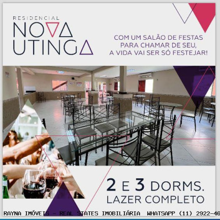 Imagem Apartamento com 3 Quartos à Venda, 63 m² em Jardim Utinga - Santo André Imagem Apartamento com 3 Quartos à Venda, 63 m² em Jardim Utinga - Santo André